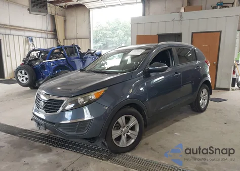 2012 Kia Sportage Lx из США, поврежденный, VIN KNDPB3A25C7330111